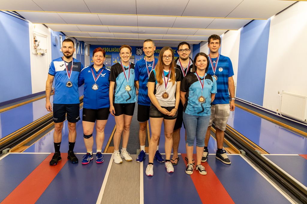 Trojno srebro in bron za MB kegljanje