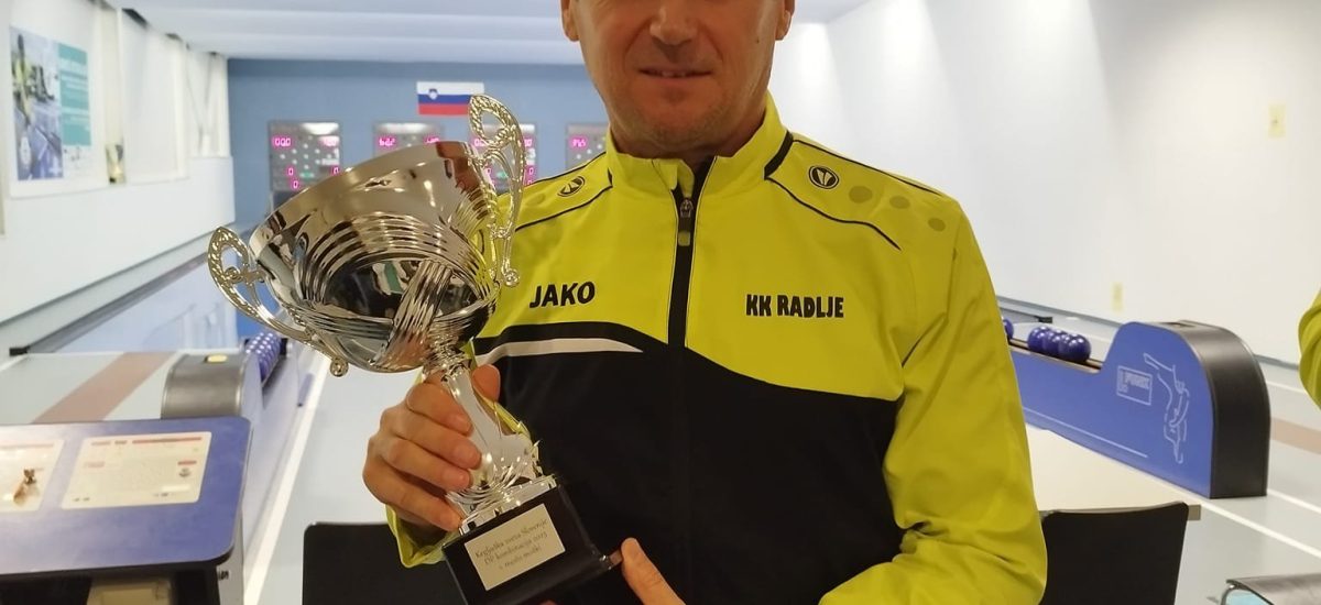 Uroš Stoklas do druge dvojne lovorike in SLO rekorda