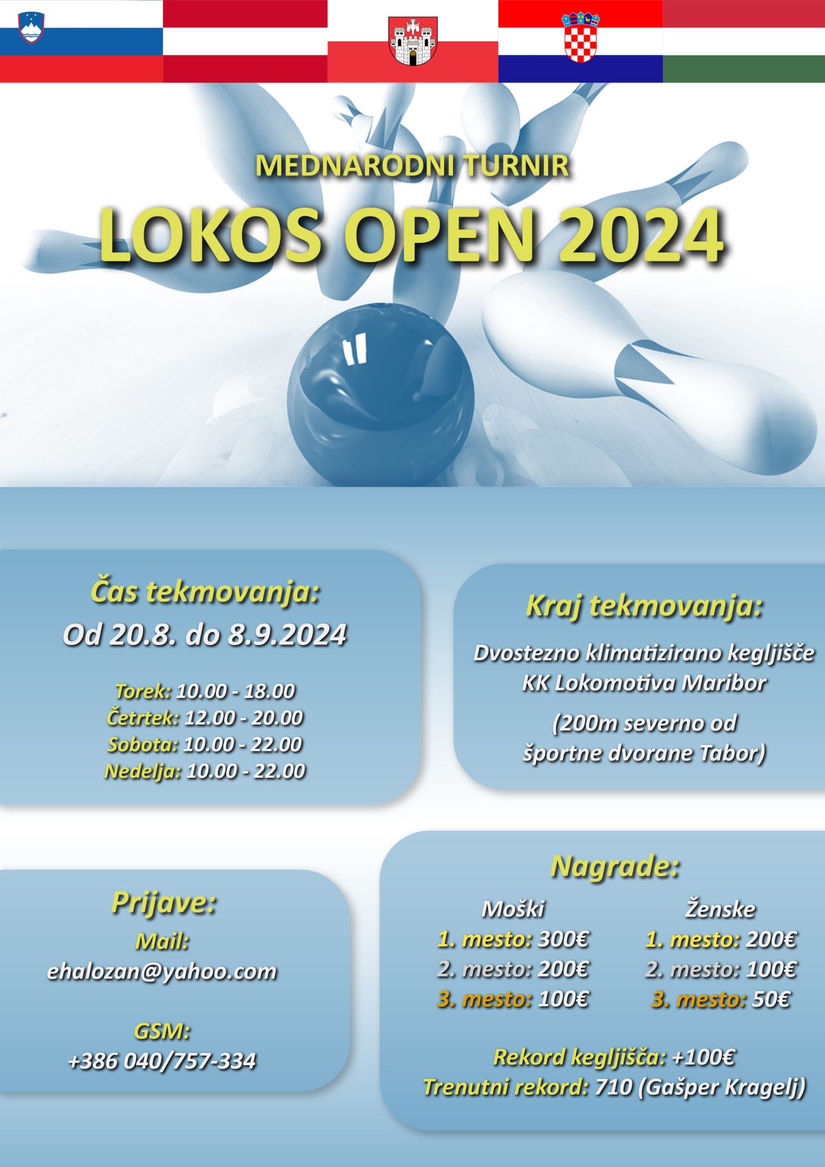 LOKOS OPEN 2024 – Čas za prijavo se izteka